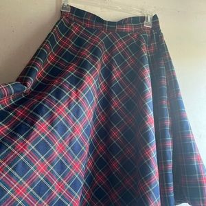 ModCloth Plaid Skirt
